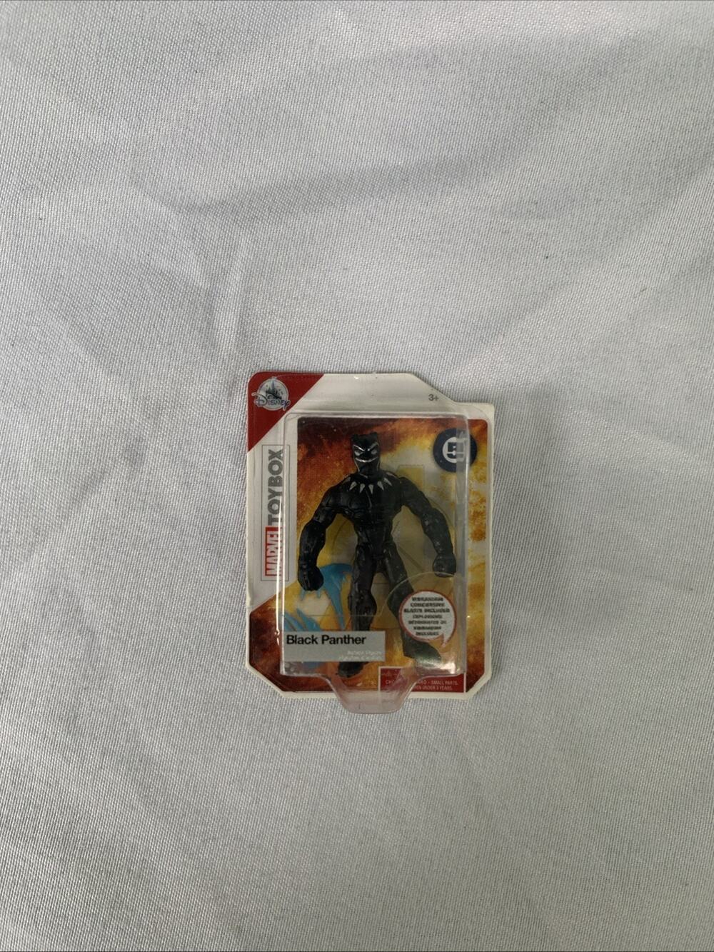 Disney Marvel Toybox #05 Black Panther Action Figure Micro Mini New Unopened